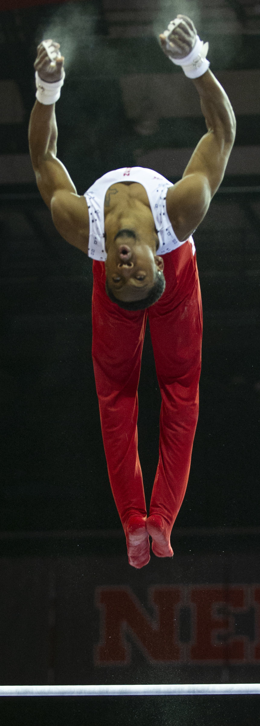 NU men's gymnastics vs. Illinois, Oklahoma, 2.2